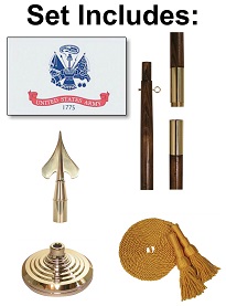 marine corps indoor flag set