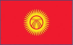 Kyrgyzstan flag