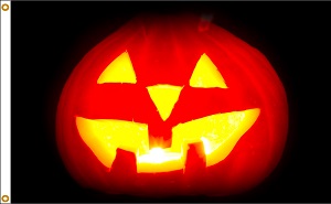 pumpkin flag
