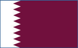 Qatar flag