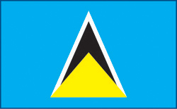 St. Lucia flag