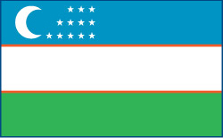 Uzbekistan flag