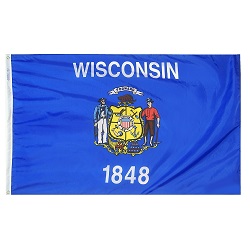 Wisconsin state flag