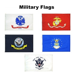 set of armed services flag 