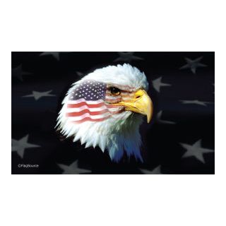 patriotic eagle flag