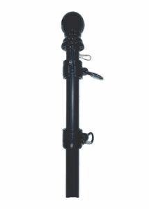 Black Spinner Pole