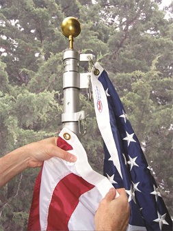 Telescoping Flagpoles from Martin’s Flag Company