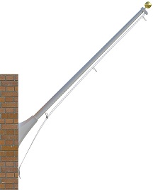 outrigger continental flagpole