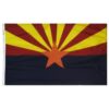 12" X 18" Nylon Arizona State Flag