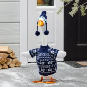 Porch Goose Outfit - Blue Sweater