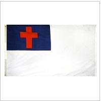 Outdoor Nylon Christian Flags