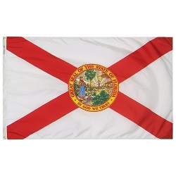 5' X 8' Nylon Florida State Flag