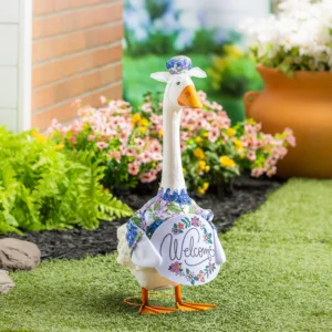 Porch Goose Outfit - Hydrangea Flower Happiness