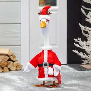 Porch Goose Outfit - Santa Claus