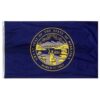12" X 18" Nylon Nebraska State Flag