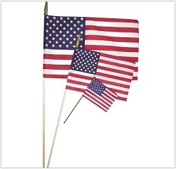 U.S. Stick Flags