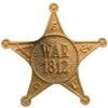 War of 1812 Aluminum Grave Marker