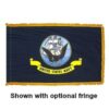 4' X 6' Indoor Nylon Navy Flag